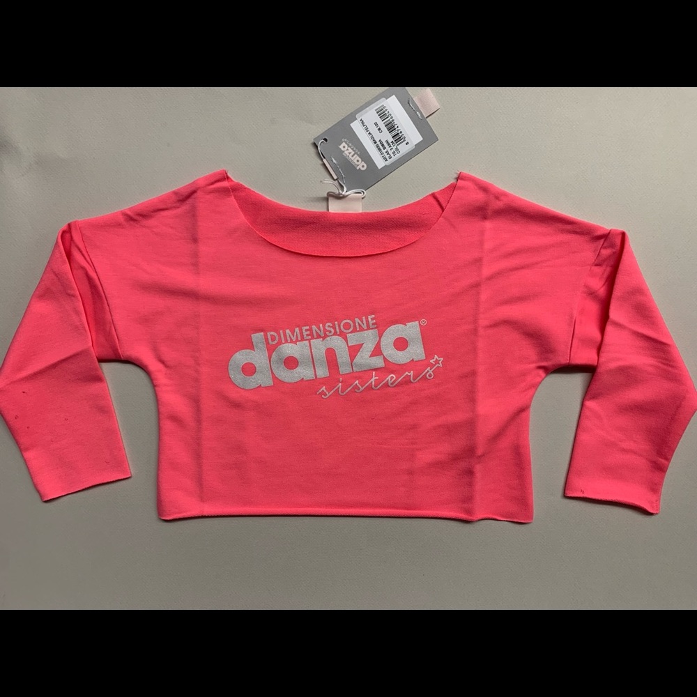 DIMENSIONE DANZA Neon Cropped Top